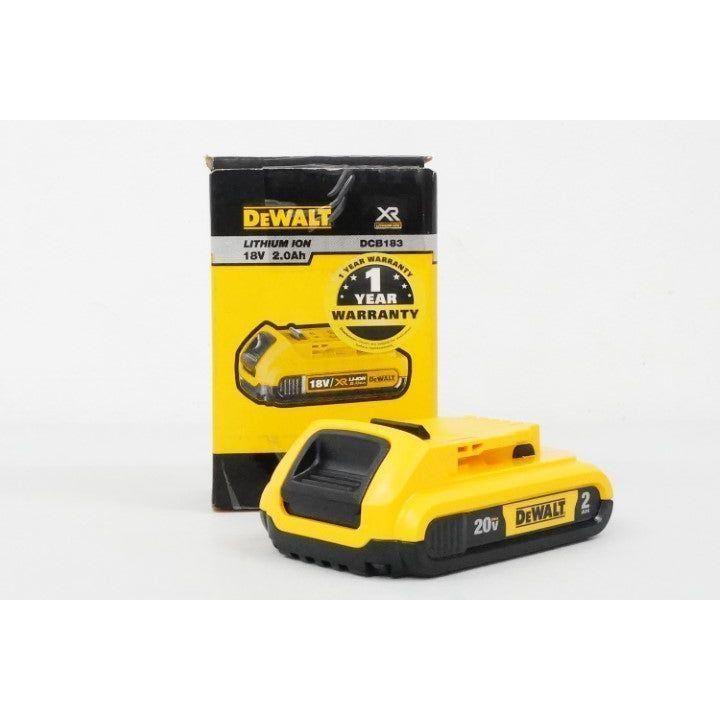Dewalt DCB183 18V-20V Max Lithium Ion Battery (2.0Ah) | Dewalt by KHM Megatools Corp. Dewalt DCB183 18V-20V Max Lithium Ion Battery (2.0Ah) | Dewalt by KHM Megatools Corp.